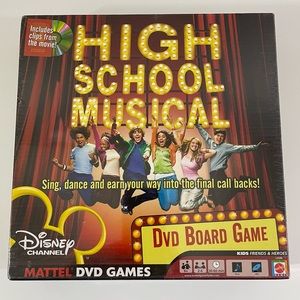 High School Musical DVD Board Game Sealed New In Box
